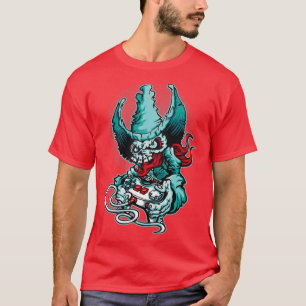 Camiseta Gamer Cowboy Skeleton