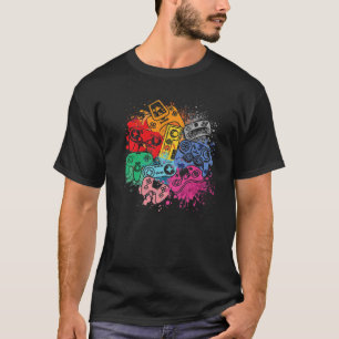 Camiseta Gamer Crew I Video Game Controller I Funny Video G