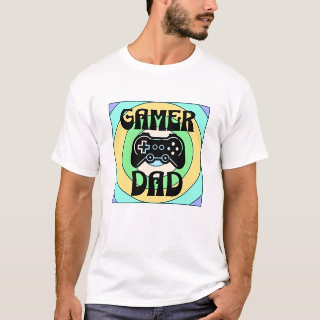Camiseta Gamer Dad (Anverso)