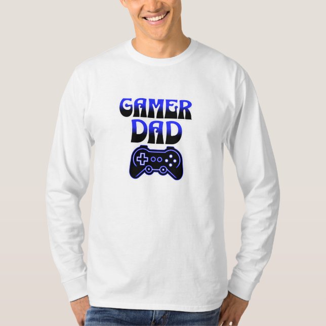 Camiseta Gamer Dad (Anverso)