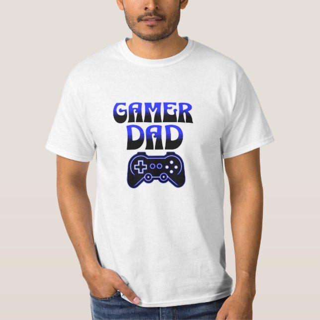 Camiseta Gamer Dad (Anverso)