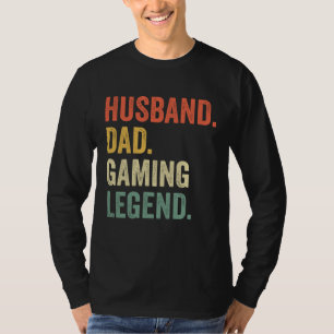 Camiseta Gamer Dad Funny Husband Dad Video Game Fath