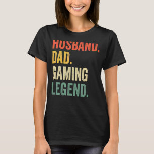 Camiseta Gamer Dad Husband Dad