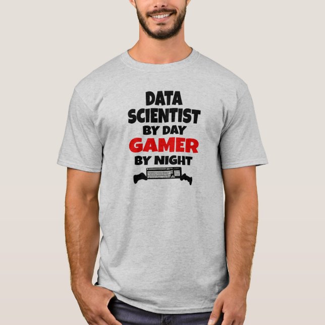 Camiseta Gamer Data Scientist (Anverso)