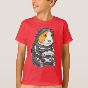 Camiseta Gamer de cerdos de Guinea Halloween