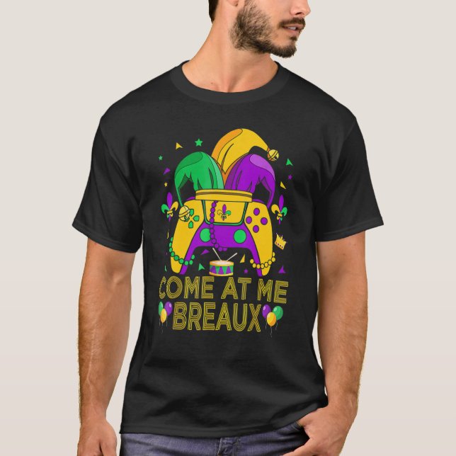 Camiseta Gamer de controlador de videojuegos me Breaux Mard (Anverso)