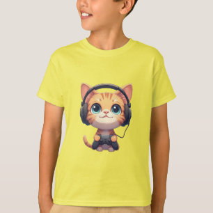 Camiseta Gamer de gato divertido - Regalo para amantes de g