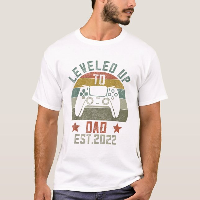 Camiseta Gamer de Invitación de embarazo (Anverso)
