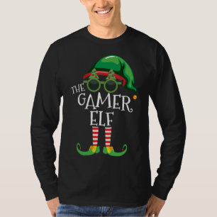 Camiseta Gamer Elf Navidades Gaming Gift Gamer
