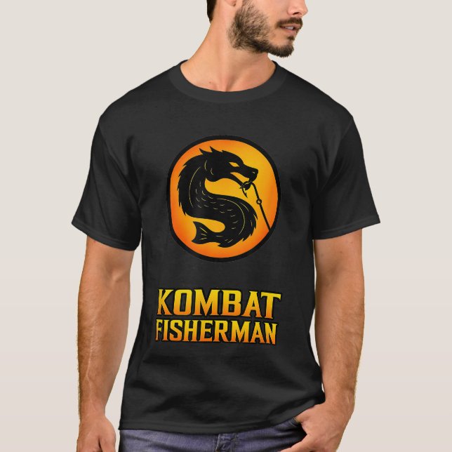 Camiseta Gamer Fish Salmon Fishing Combat Fisherman friends (Anverso)