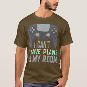 Camiseta Gamer Funny Dice Planes En Mis Videojuegos B