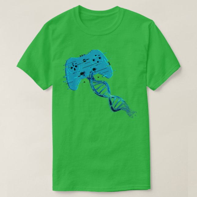 Camiseta Gamer Gamer DNA (Diseño del anverso)