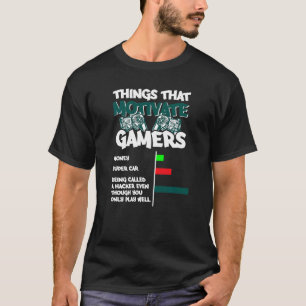 Camiseta Gamer Gamer Video Games Controller para juegos de 