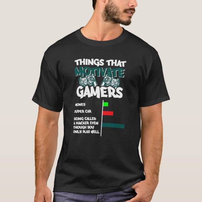 Camiseta Gamer Gamer Video Games Controller para juegos de  (Anverso)