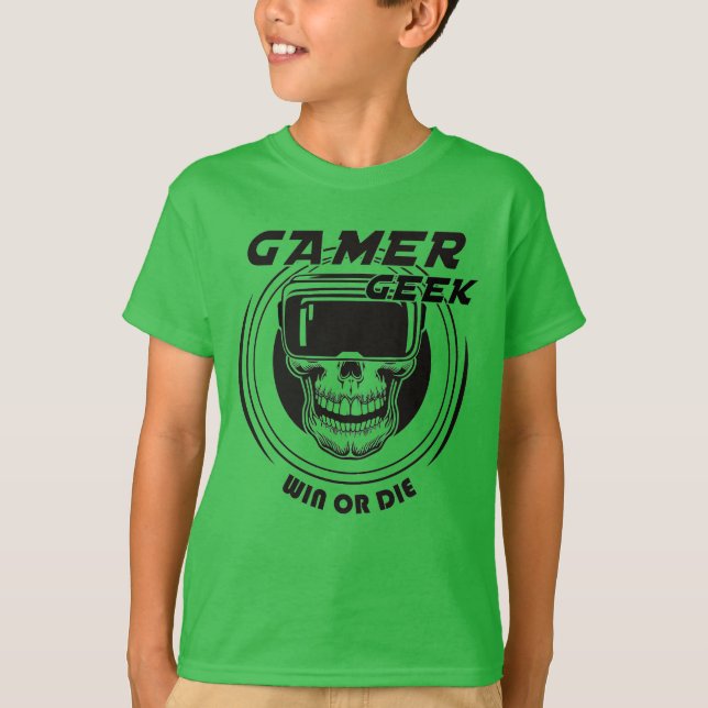 Camiseta Gamer Geek T-Shirt (Anverso)