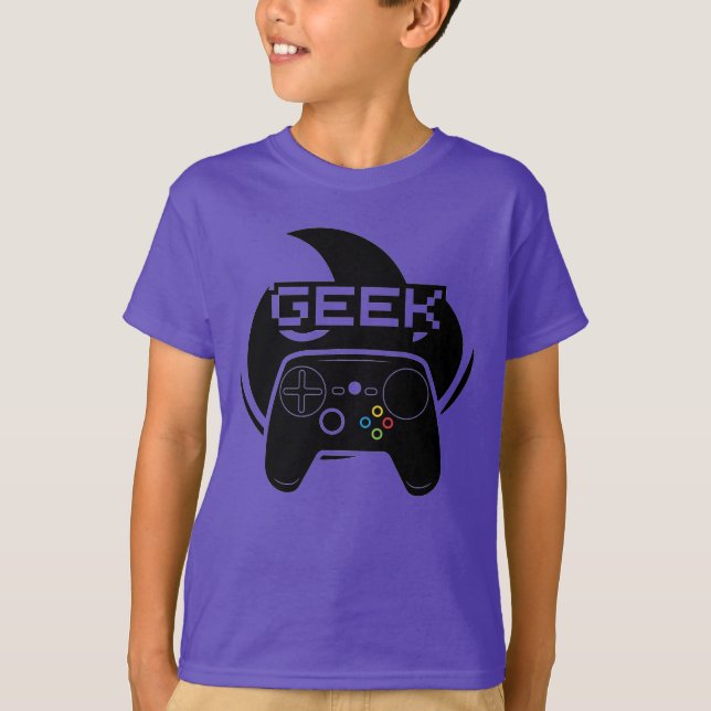 Camiseta Gamer Geek T-Shirt (Anverso)