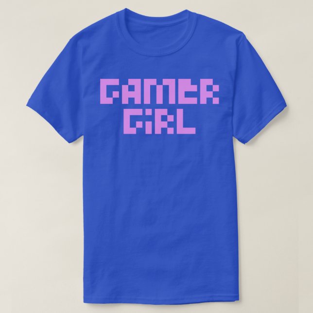 Camiseta Gamer girl (Diseño del anverso)