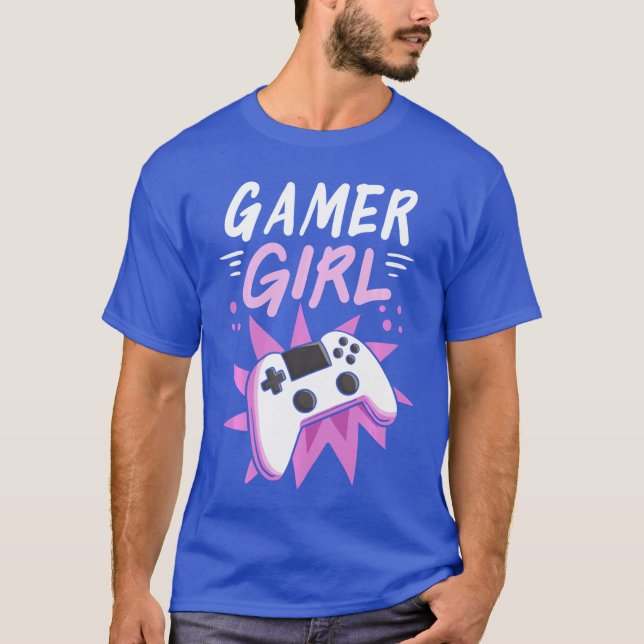 Camiseta Gamer Girl Gaming Streaming Video Games Gift frien (Anverso)