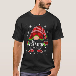 Camiseta Gamer Gnome Buffalo Navidades Pajama Game Bo