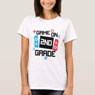 Camiseta Gamer Ir A La Escuela Niño Juego En Segun