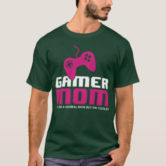 Camiseta Gamer Mamá Videojuegos Amante de los Juegos Madre 