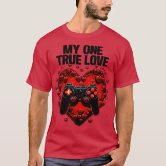 Camiseta Gamer mi verdadero amor