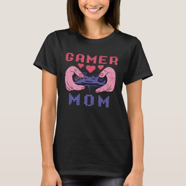 Camiseta Gamer Mom Apparel Womens Video Game (Anverso)