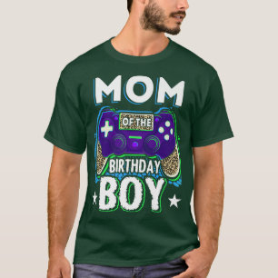 Camiseta Gamer Mom of the Birthday Boy Video Game Kids Adul