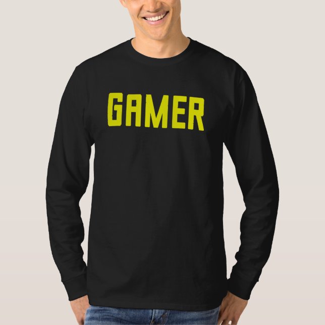 Camiseta Gamer Orgulloso Rpg Y Guay Video Gamer Meme 4 (Anverso)
