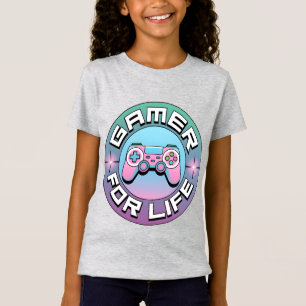 Camiseta Gamer para la vida