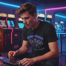 Gamer personalizable de Arcade Retro de los 80