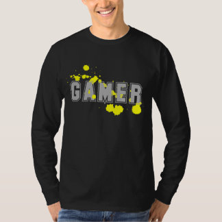Camiseta gamer t-shirts yellow