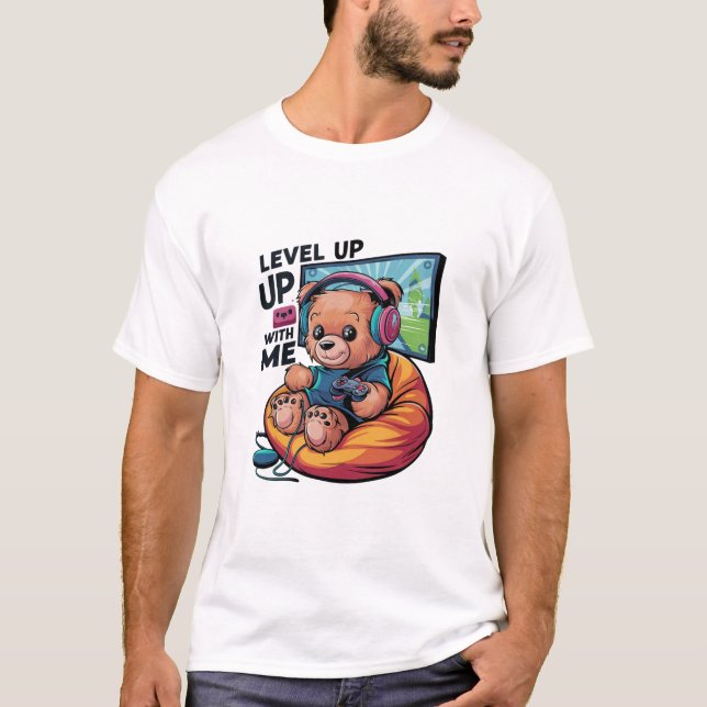 Camiseta Gamer Teddy (Anverso)