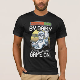 Camiseta Gamer tolerante a la lactosa