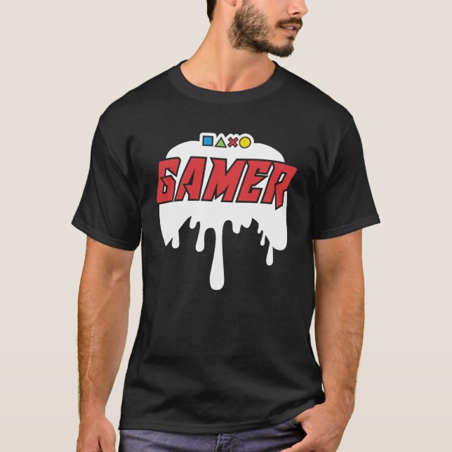 Camiseta Gamer - Videojuego, juegos (Anverso)