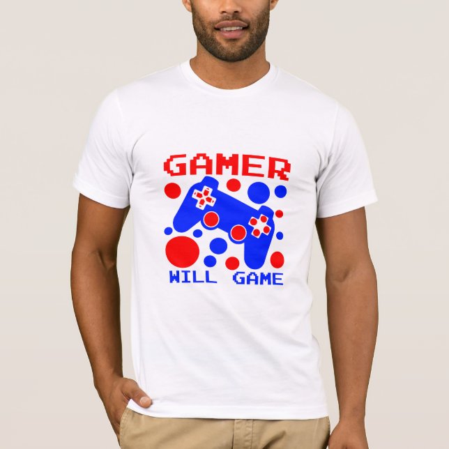 CAMISETA GAMER WILL GAME (Anverso)