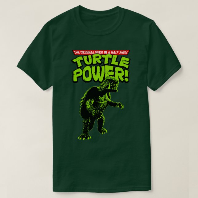 CAMISETA GAMERA EL HÉROE ORIGINAL (Diseño del anverso)