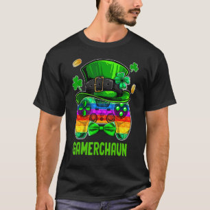 Camiseta Gamerchaun Gaming Shamrock Love Pop It St Patrick