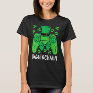 Camiseta Gamerchaun Irish Gamer Paddys Hombres Niños St Pat