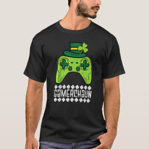 Camiseta Gamerchaun Irish Gamer Paddys Men St Patrick Day B