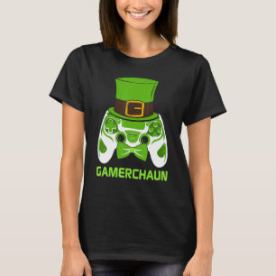 Camiseta Gamerchaun Irish Gamer Paddys Men St Patrick Day B