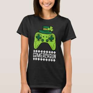 Camiseta Gamerchaun Irish Gamer Paddys Men St Patrick Day B