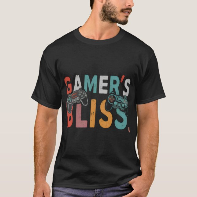 Camiseta Gamers Bliss (Anverso)