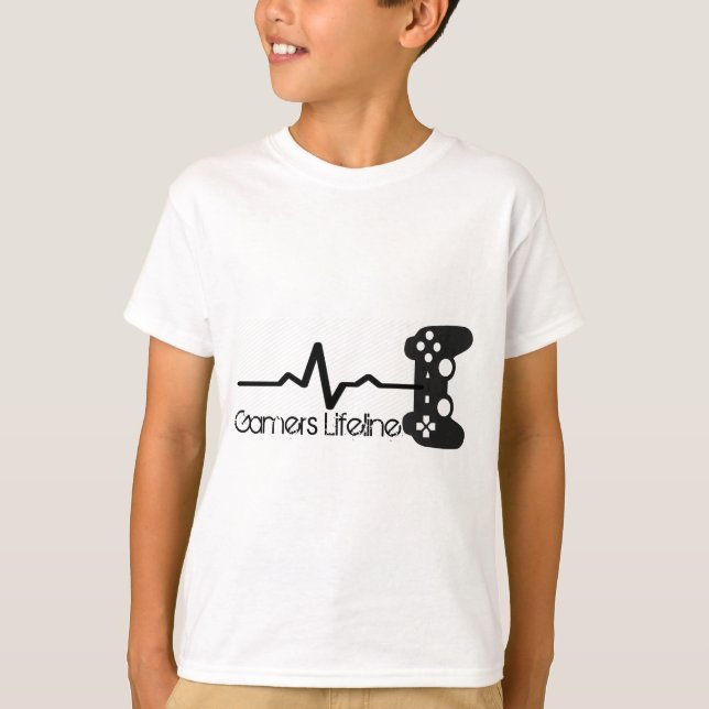 Camiseta Gamers Lifeline (Anverso)