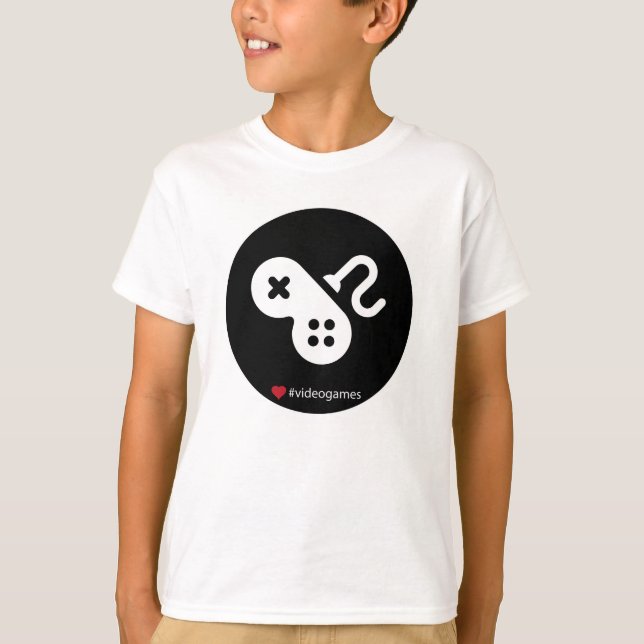 Camiseta Gamers T-Shirt for boy (Anverso)