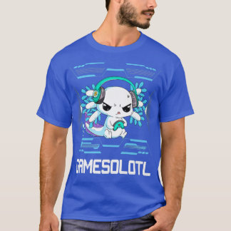 Camiseta Gamesolotl Aolotl Video Gamer Kawaii Pastel Gótico