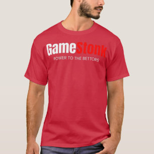 Camiseta GameStonk Wall Street apuesta al inversionista del
