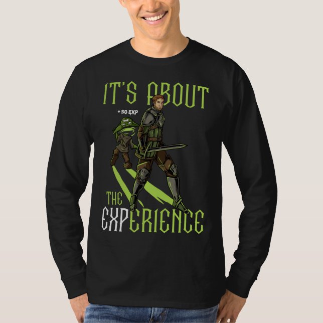 Camiseta Gaming Adventurer Experience (Anverso)