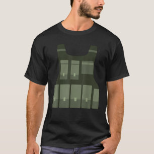 Camiseta Gaming Bulletproof Vest Funny Sniper Gamer Hallowe