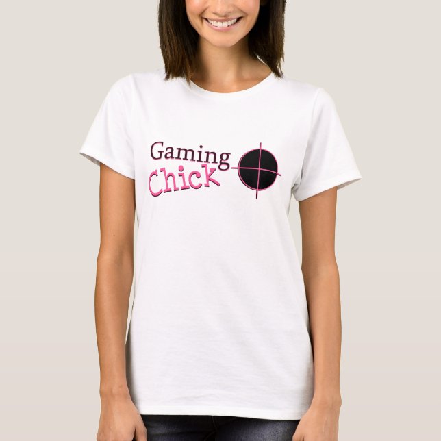 Camiseta Gaming Chick (Anverso)